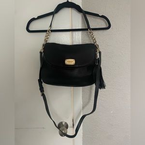 Michael Kors Black Convertible Bedford Crossbody